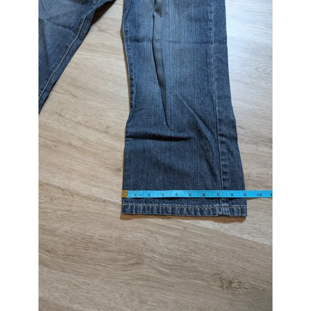 Wrangler Boys 10 Husky Straight Fit Blue Jeans Adjustable Waist 100% Cotton NWT